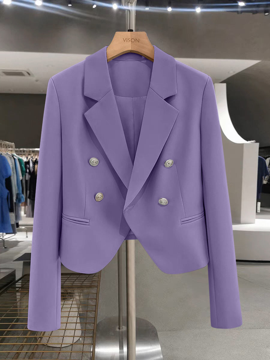 French Style Short Suit Coat Female Young