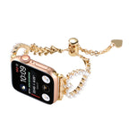 Smart Watch Fruit Metal Pearl Love Necklace Strap