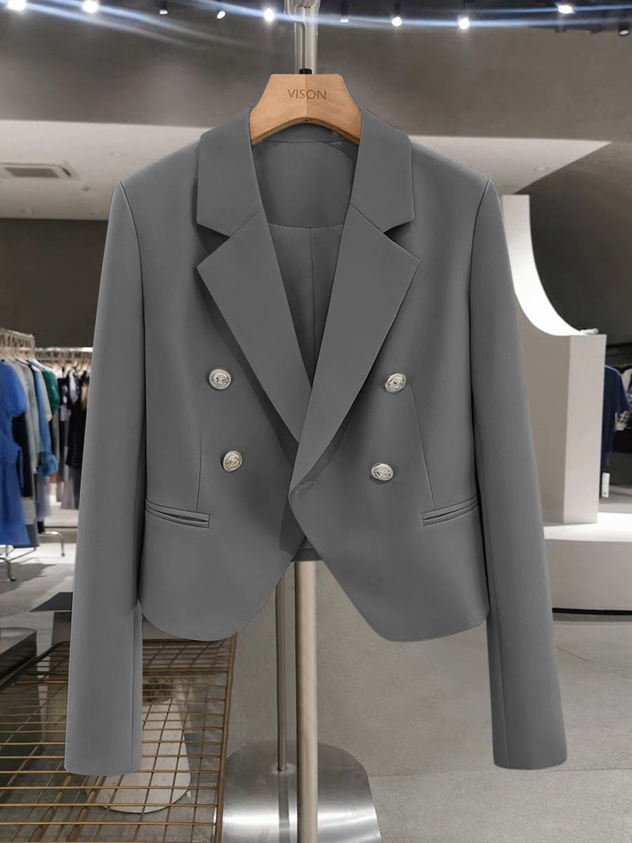 French Style Short Suit Coat Female Young