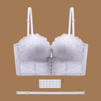 Women's Front And Rear Buckle Strapless Underwear