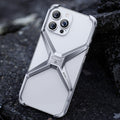 Aluminum Alloy Case New Hollow-out Frameless Heat Radiating Phone Shell